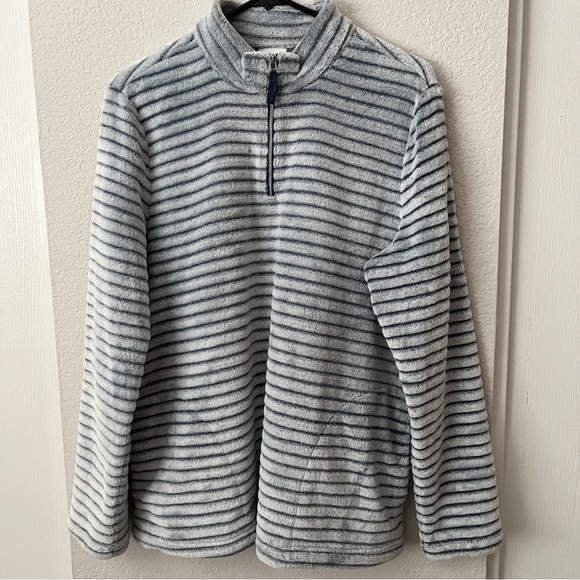 Weekends by Chico’s Cozisoft Ribbed Plush Pullover Shacket Size Large Sweater - Picture 15 of 15